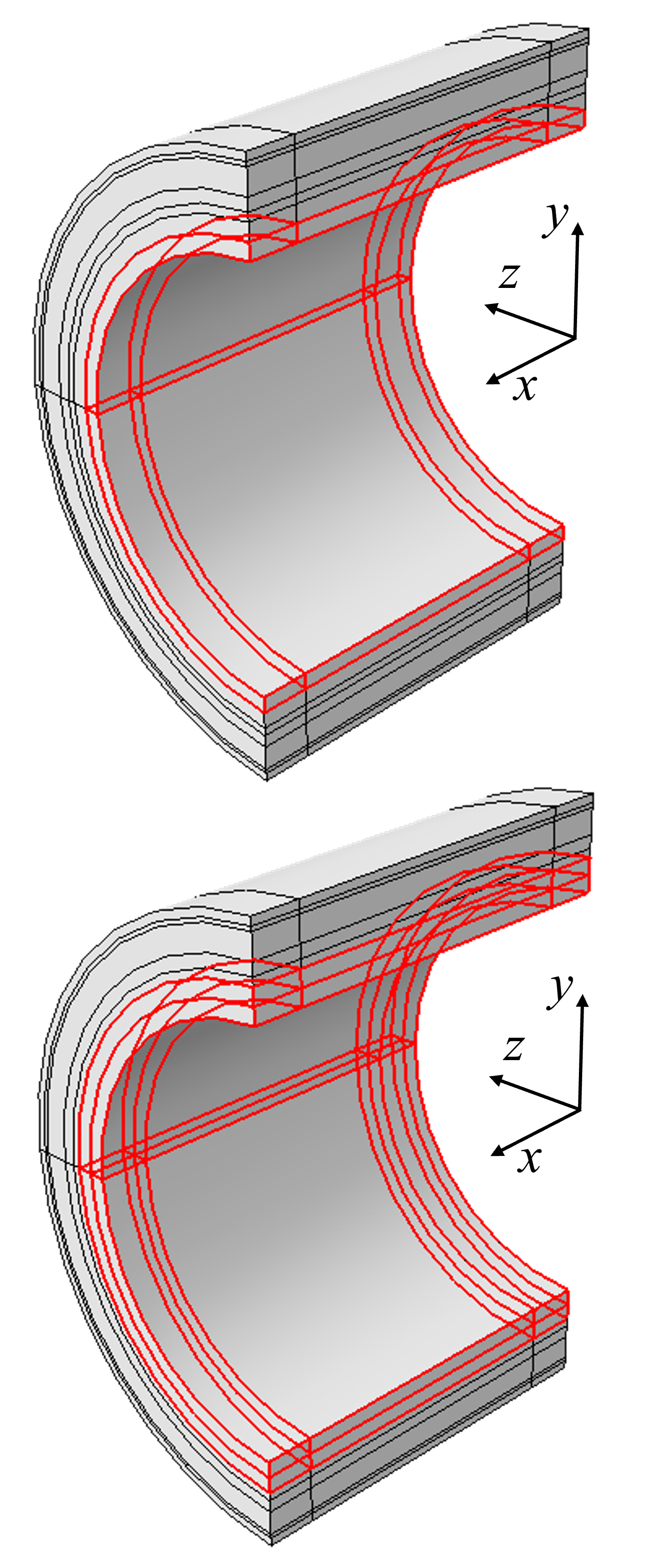 Layered pipe