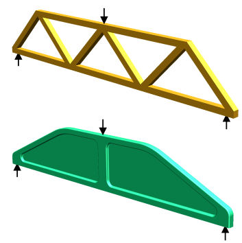 Space frame designs